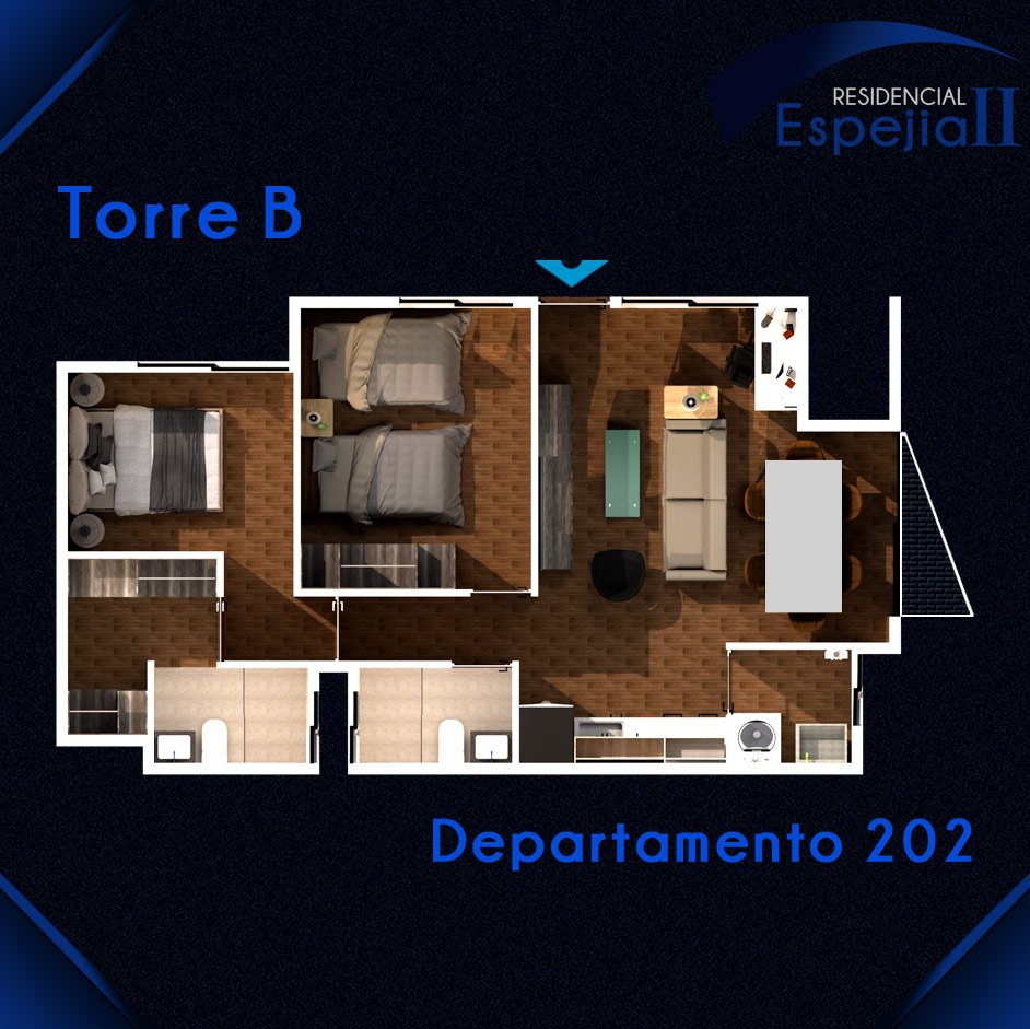Departamento 202 Residencial Espejia II