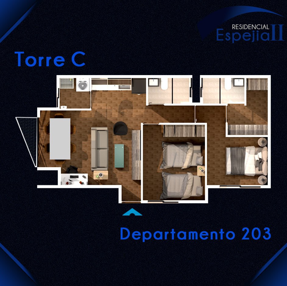 Departamento 203 Residencial Espejia II